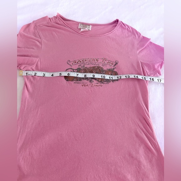 Vintage American Rag Pink Graphic Short Sleeve Tee, Small - Picture 6 of 7